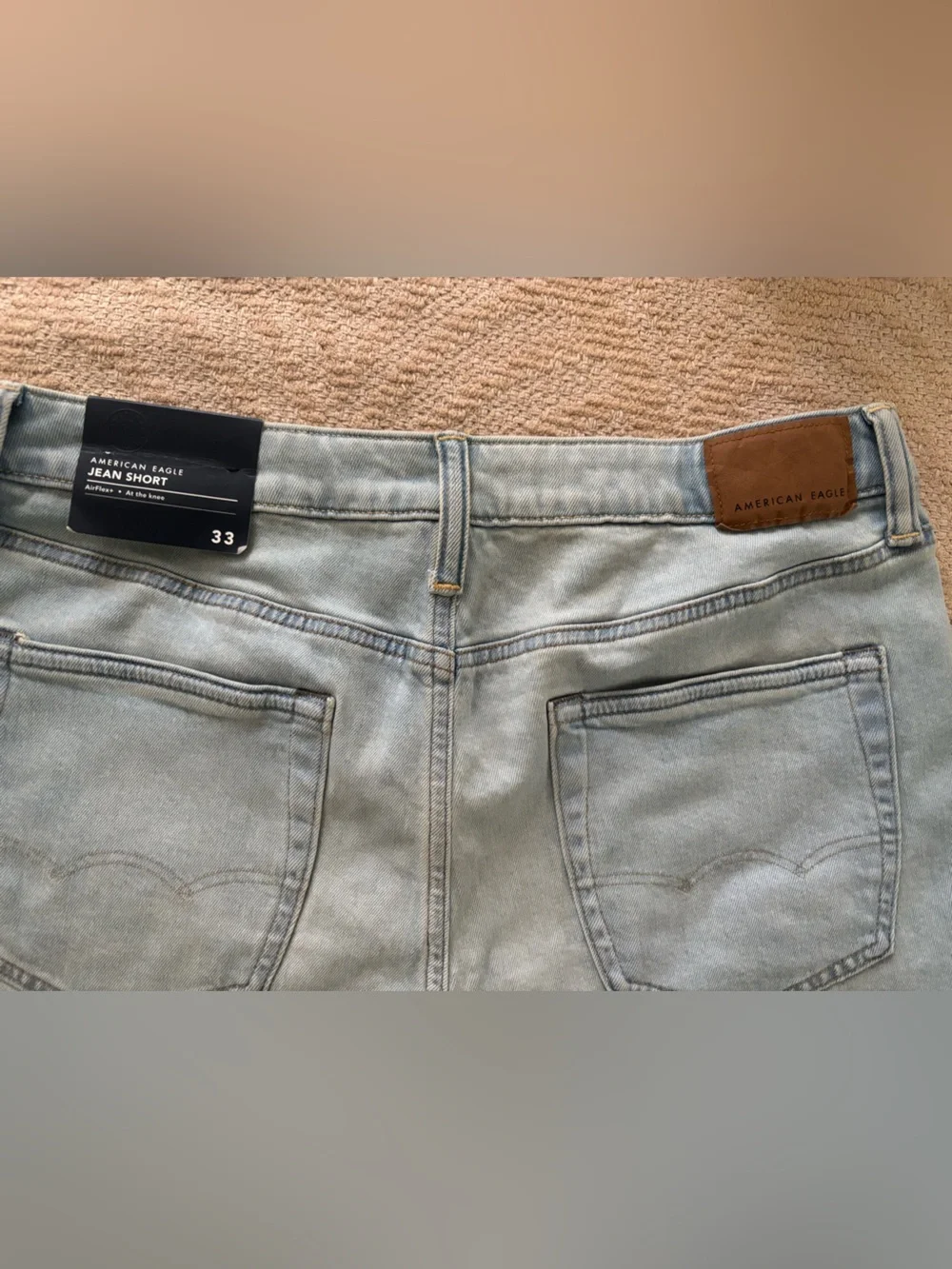 American Eagle Outfitters Light Blue Denim Jean Shorts